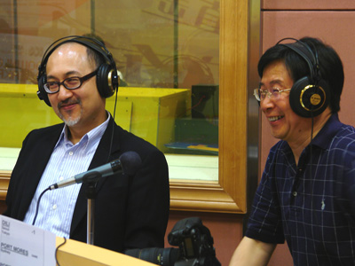 “Mr. Kit Szeto at the live interview.” 