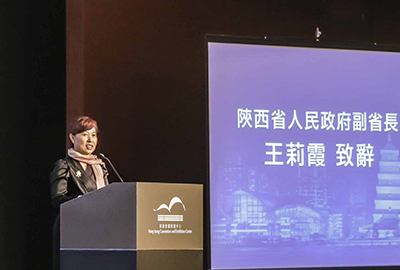 王莉霞副省长现场致辞