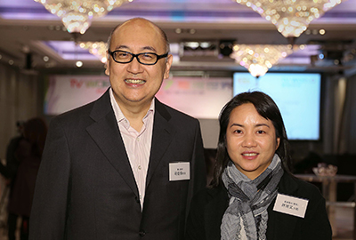 Mr. Szeto and Ms. Kanas Hui, RTHK Deputy Head of Corporate Communication & Standards Units