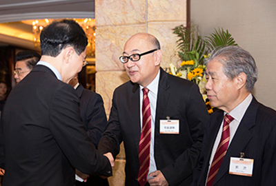 Mr. Kit Szeto welcoming guests