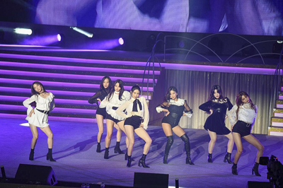South Korean popular girls group CLC