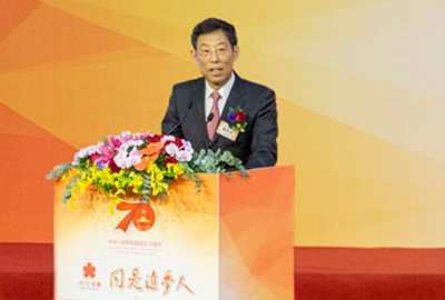 Mr. Jiang Zaizhong, Member of the National Committee of the Chinese People’s Political Consultative Conference and Director of Hong Kong Ta Kung Wen Wei Media Group  